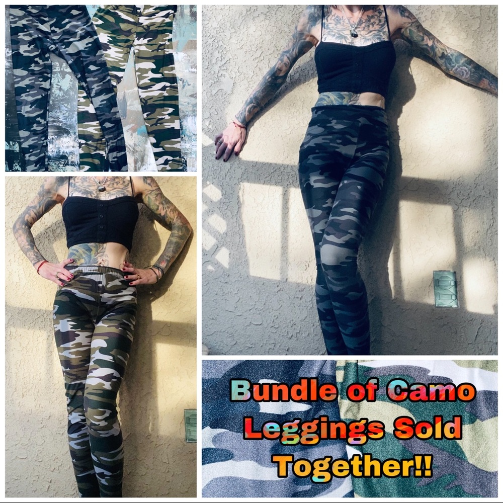 Two Camo Leggings Sold Together🤗